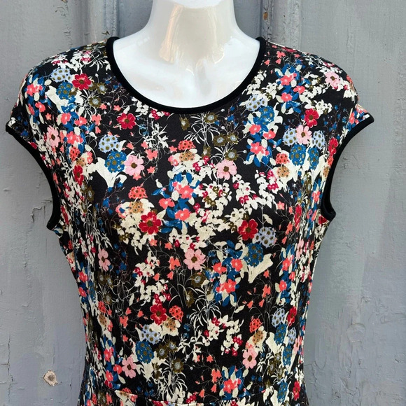 Erdem Darlina Floral-Print Flounce Dress, size 8 - Picture 4 of 14